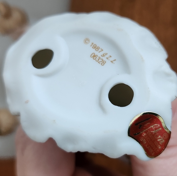 Lefton Vintage 1987 Christmas Angels Playing Instrument - Picture 9 of 11